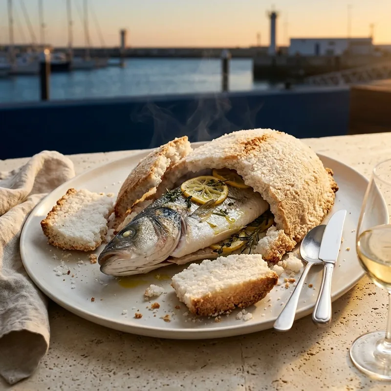 Poisson au gros sel selon l’arrivage