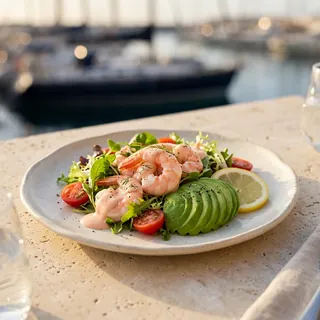 Salade avocat crevette