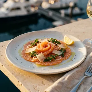 Carpaccio de saumon
